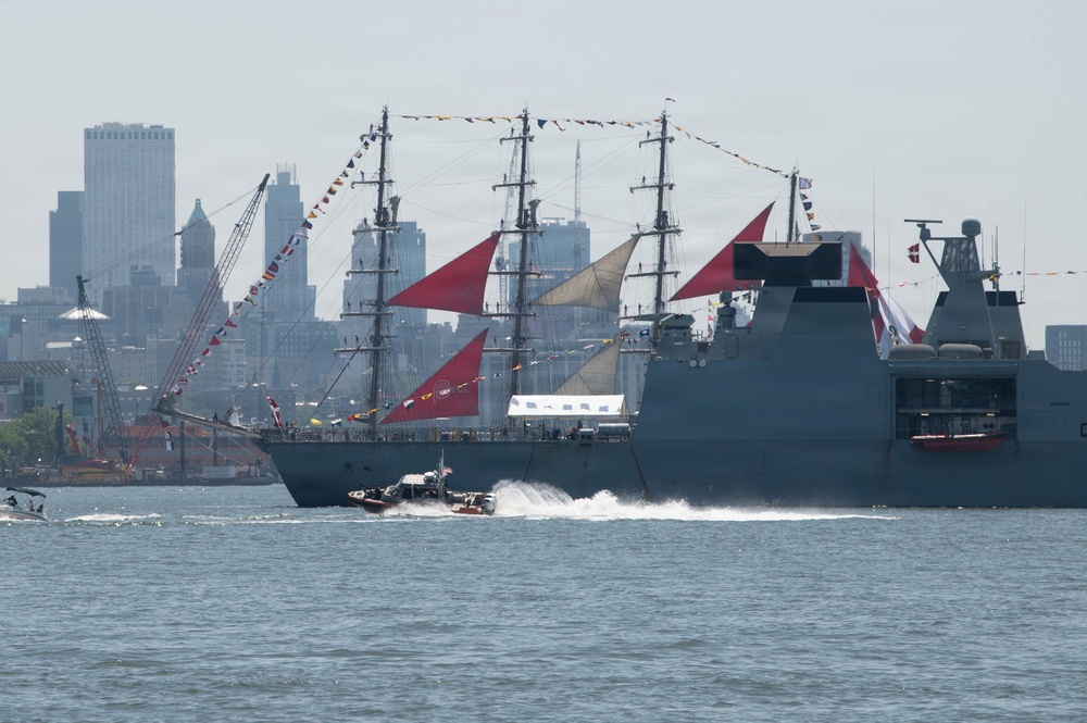 U.S. Coast Guard supports Sail 250 Parade of Sail in New York