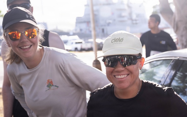 HMCS Regina Sailors Prepare for RIMPAC 2026 Independence Day 5K