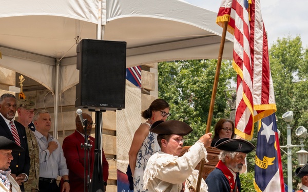 NC Guard Joins Governor At America 250th Celebration