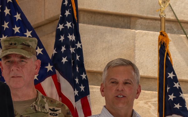 NC Guard Joins Governor At America 250th Celebration