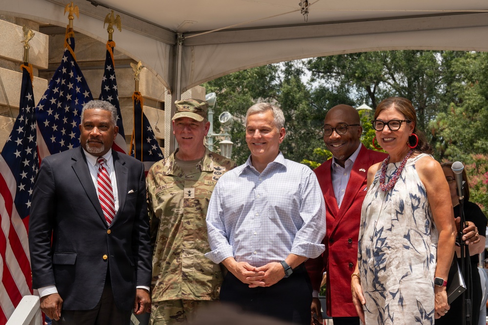 NC Guard Joins Governor At America 250th Celebration