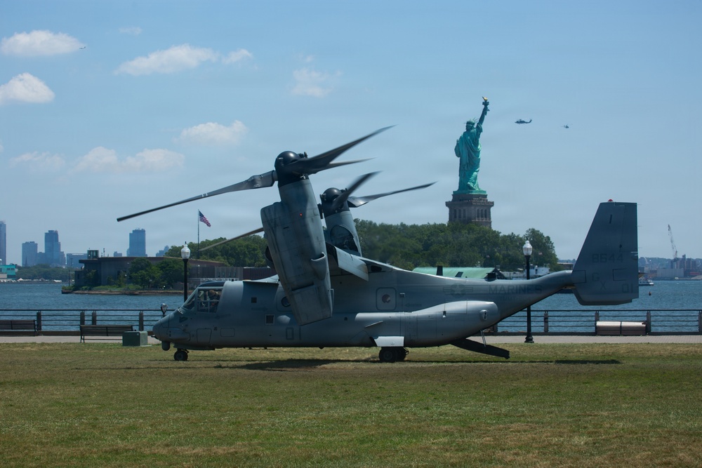 INR 250 Static Display at Liberty State Park