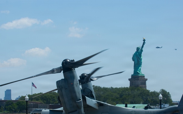 INR 250 Static Display at Liberty State Park