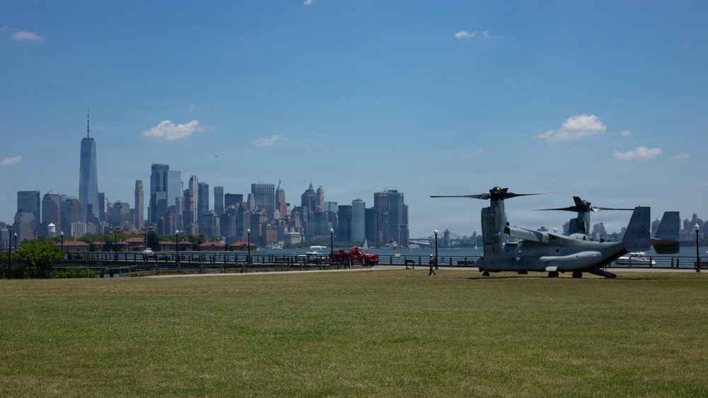 INR 250 Static Display at Liberty State Park
