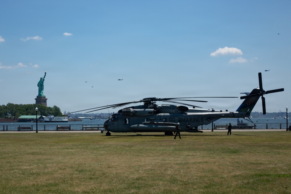 INR 250 Static Display at Liberty State Park