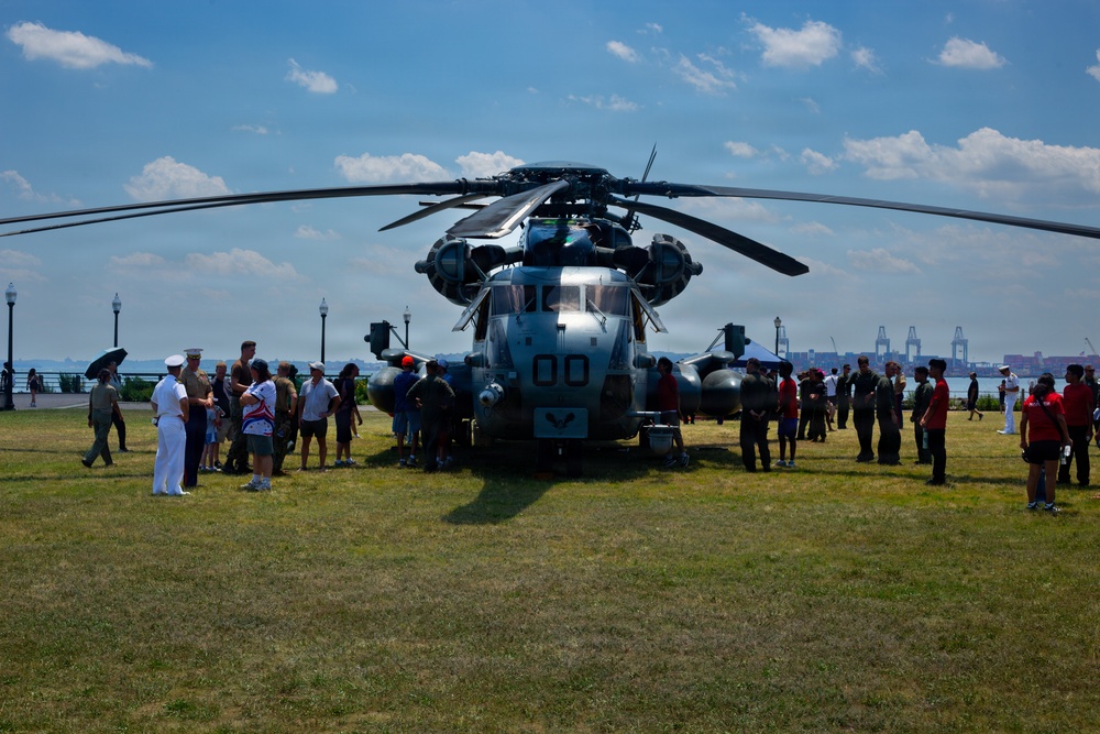 INR 250 Static Display at Liberty State Park