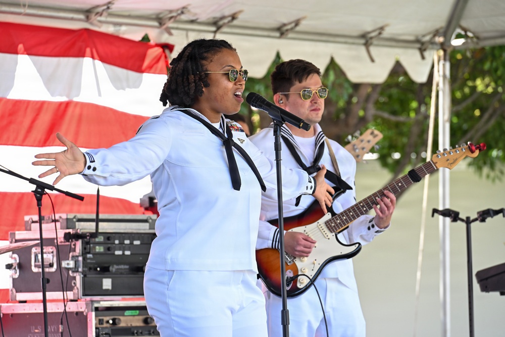 Navy Band Southwest Destroyers PMG at Liberty Station