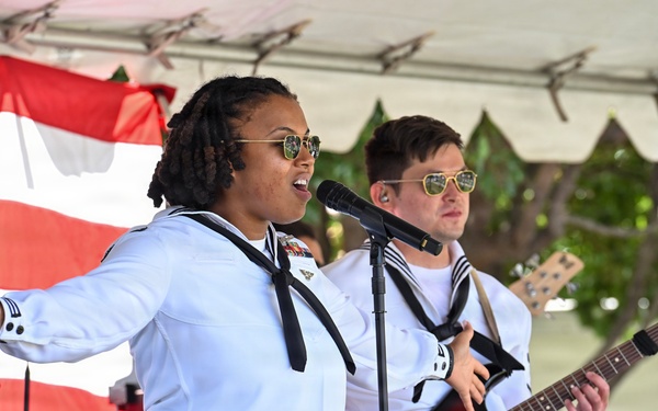 Navy Band Southwest Destroyers PMG at Liberty Station