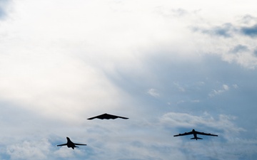 B-2 Spirit performs Freedom 250 flyover in Washington
