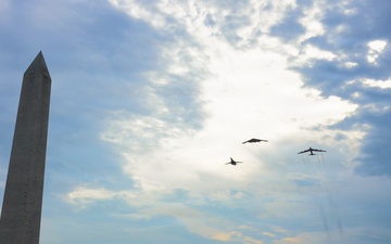 B-2 Spirit performs Freedom 250 flyover in Washington