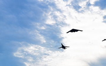 B-2 Spirit performs Freedom 250 flyover in Washington