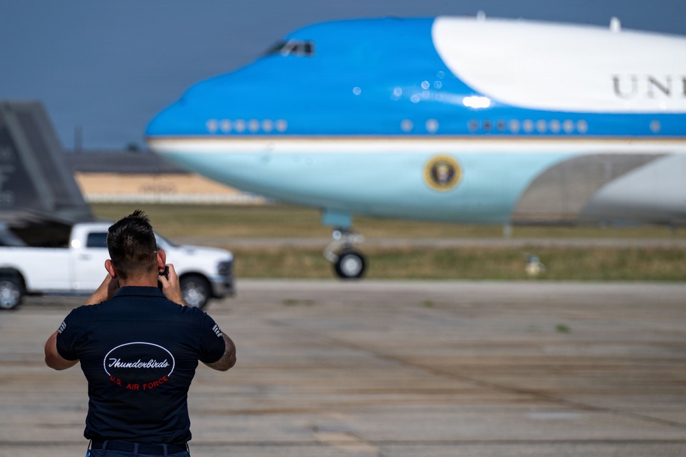 Aircraft at Joint Base Andrews make final preparations for Freedom 250