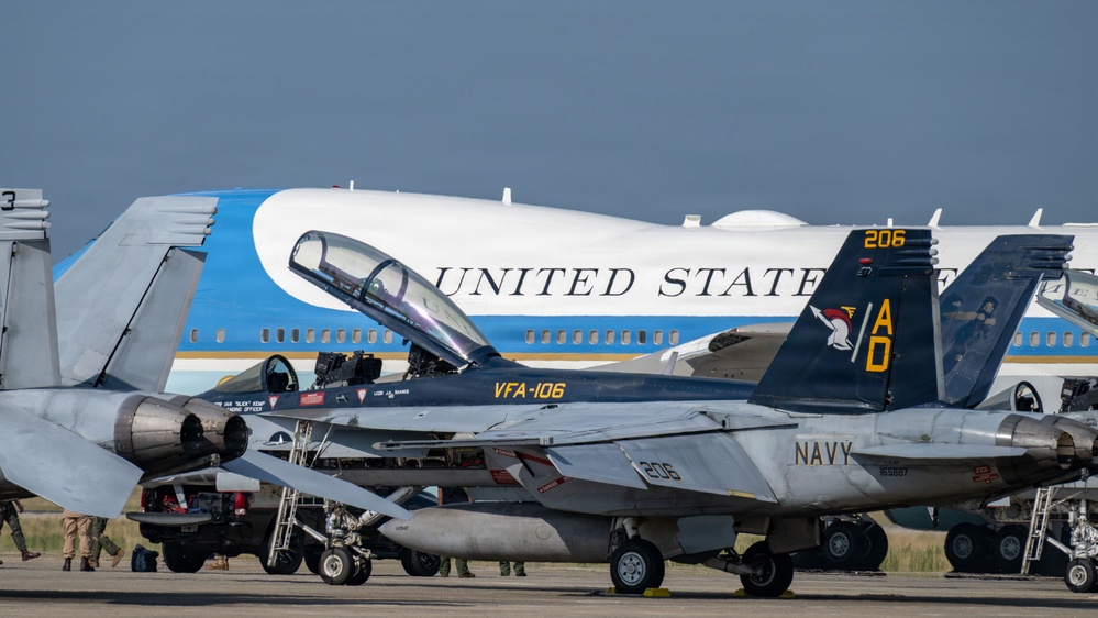 Aircraft at Joint Base Andrews make final preparations for Freedom 250