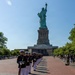 U.S. Marines Silent Drill Platoon perform on Liberty Island