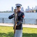U.S. Marines Silent Drill Platoon perform on Liberty Island