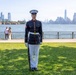 U.S. Marines Silent Drill Platoon perform on Liberty Island