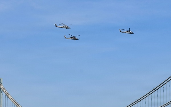 Sail4th 250 Brings International Tall Ships Past Fort Hamilton for America’s 250th Birthday