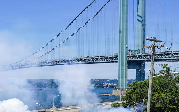 Sail4th 250 Brings International Tall Ships Past Fort Hamilton for America’s 250th Birthday