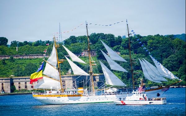 Sail4th 250 Brings International Tall Ships Past Fort Hamilton for America’s 250th Birthday