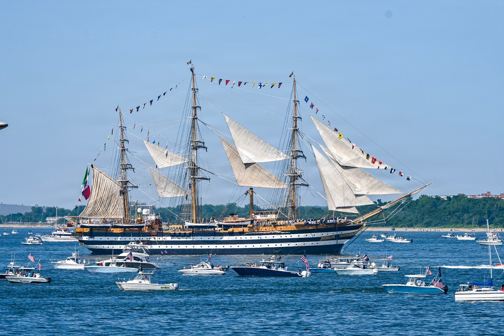 Sail4th 250 Brings International Tall Ships Past Fort Hamilton for America’s 250th Birthday