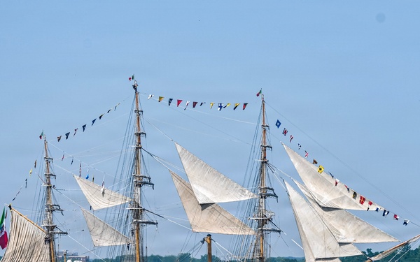 Sail4th 250 Brings International Tall Ships Past Fort Hamilton for America’s 250th Birthday