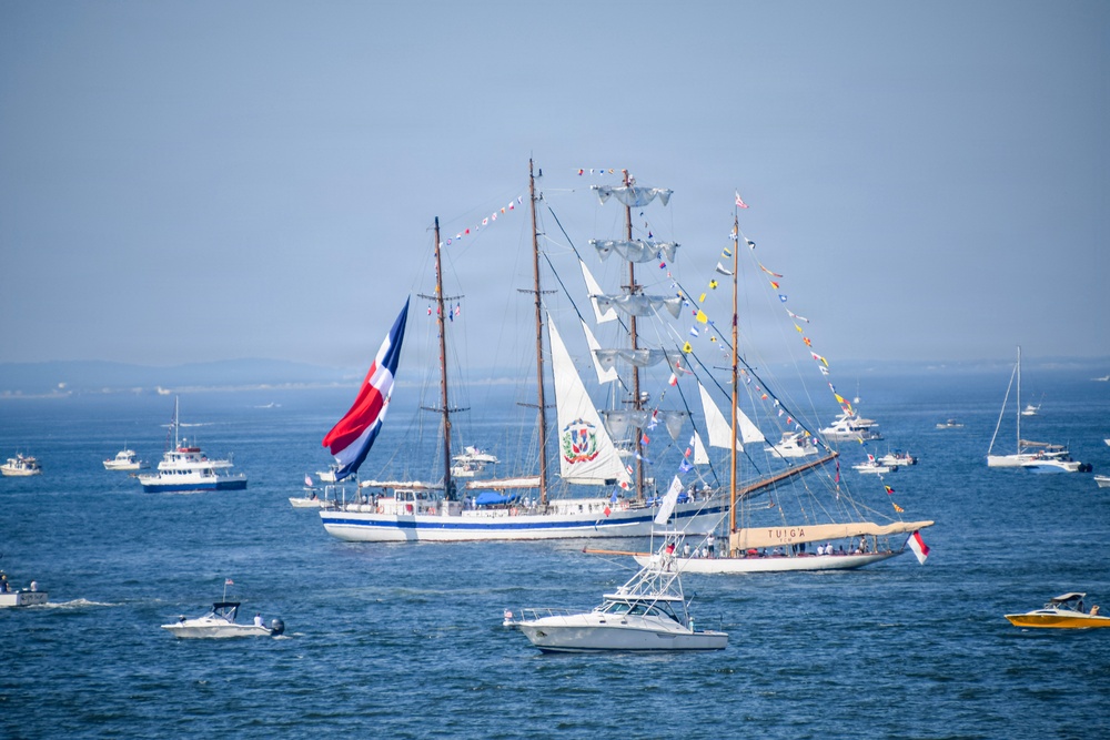 Sail4th 250 Brings International Tall Ships Past Fort Hamilton for America’s 250th Birthday