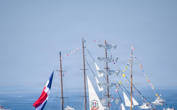 Sail4th 250 Brings International Tall Ships Past Fort Hamilton for America’s 250th Birthday