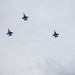 Aircraft take off from JBA for Freedom 250 flyover