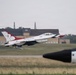 Aircraft take off from JBA for Freedom 250 flyover