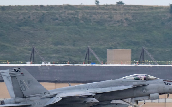 Aircraft take off from JBA for Freedom 250 flyover