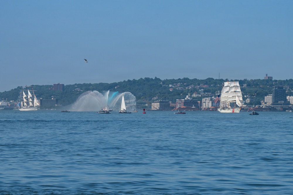 U.S. Coast Guard supports Sail 250 Parade of Sail in New York