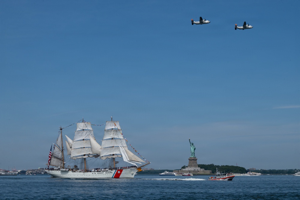 U.S. Coast Guard supports Sail 250 Parade of Sail in New York