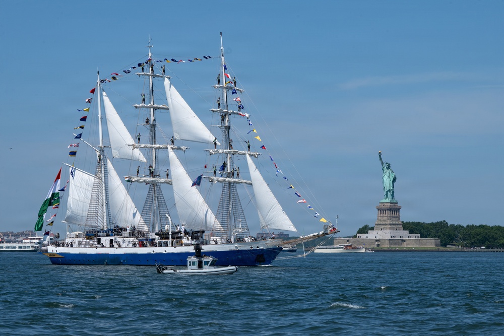 U.S. Coast Guard supports Sail 250 Parade of Sail in New York
