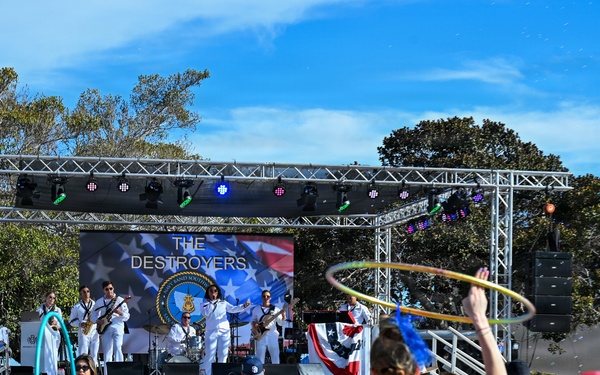 Navy Band Southwest The Destroyers at Freedom Fest