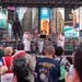 U.S. Navy Band Brass Quintet performs in Times Square