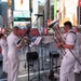 U.S. Navy Band Brass Quintet performs in Times Square