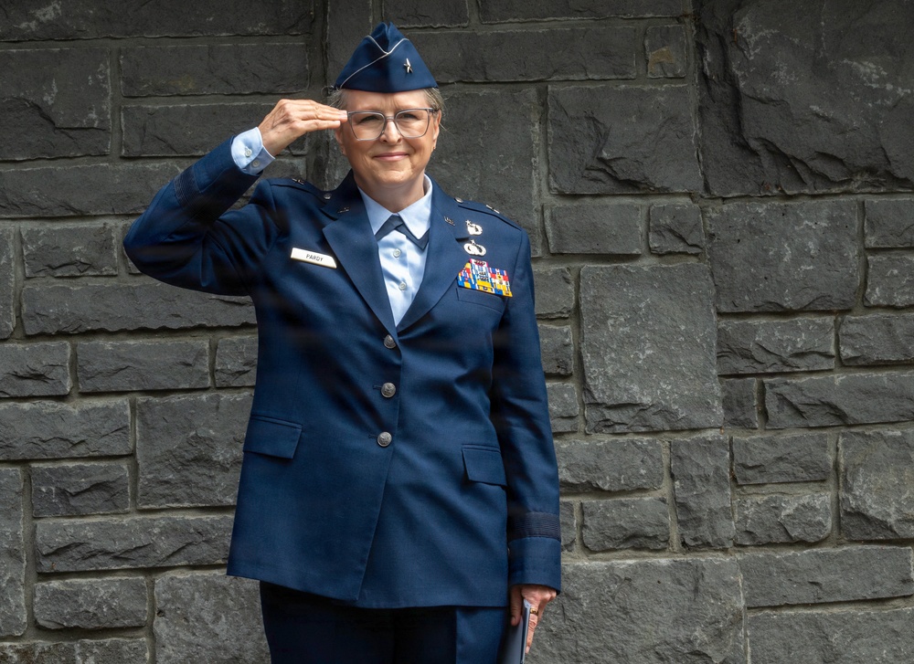 Oregon National Guardsmen take part in the 250th Anniversary of American Independence