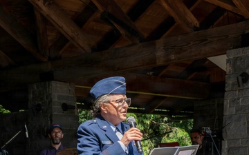 Oregon National Guardsmen take part in the 250th Anniversary of American Independence