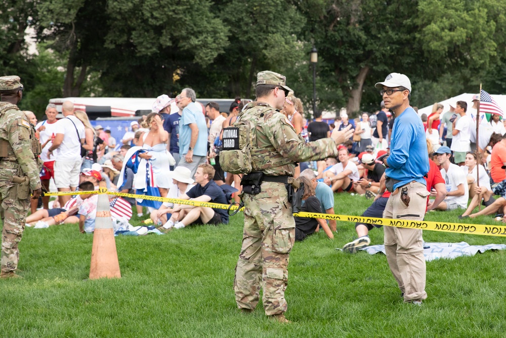 JTF-DC ensures safety during America's 250th Birthday