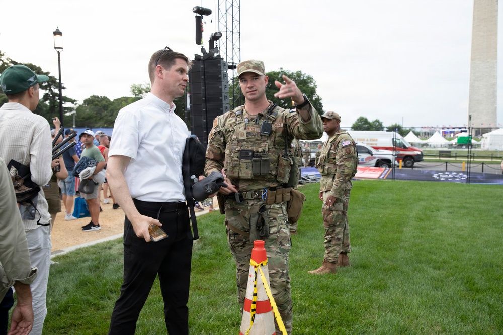 JTF-DC ensures safety during America's 250th Birthday