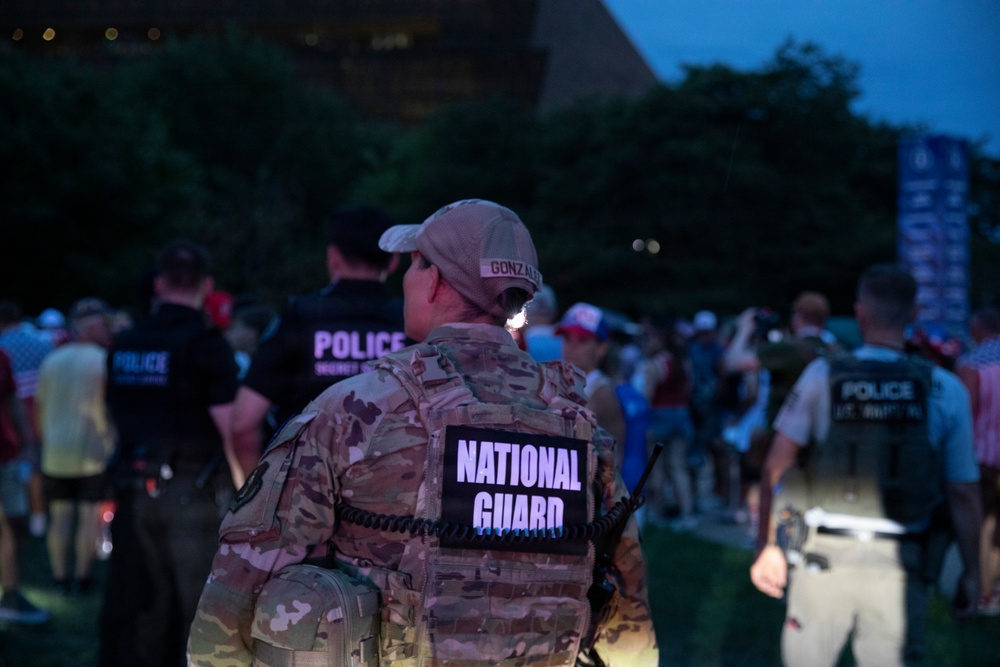 JTF-DC ensures safety during America's 250th Birthday