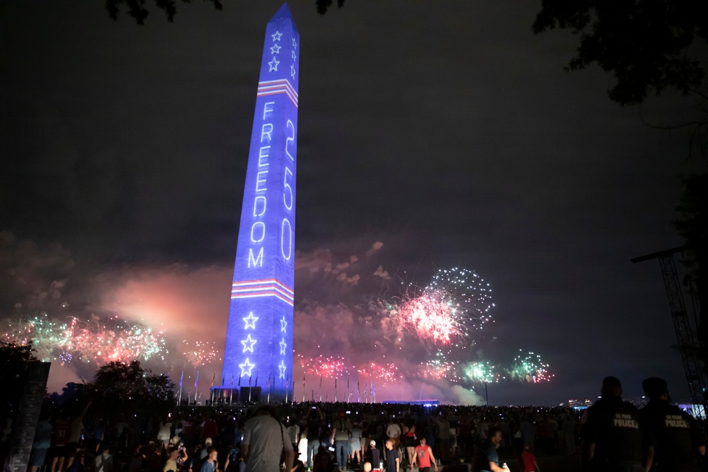 JTF-DC ensures safety during America's 250th Birthday