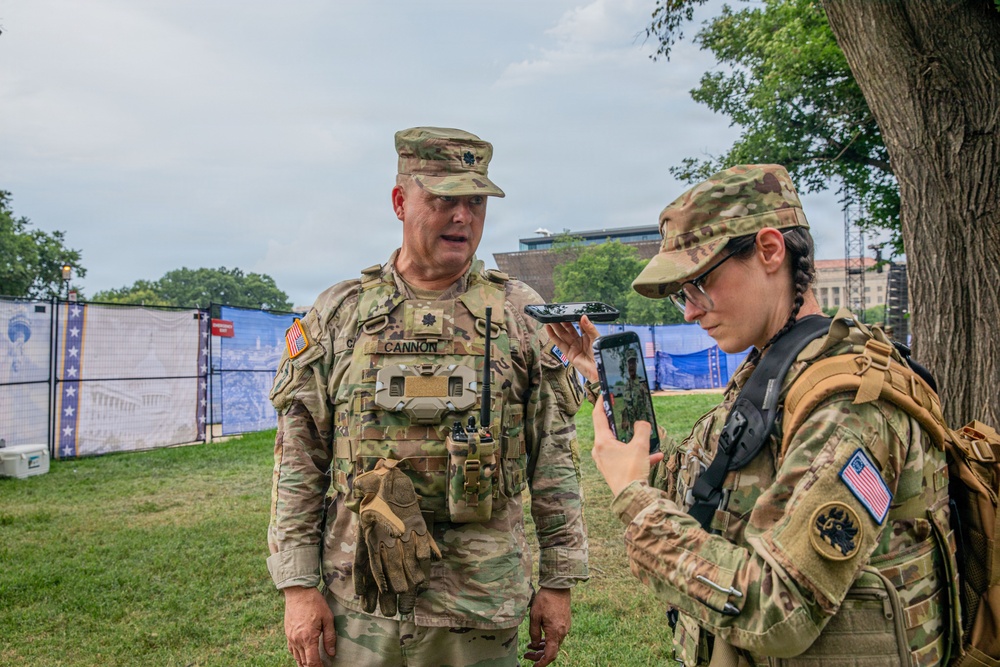 JTF-DC ensures safety during America's 250th Birthday