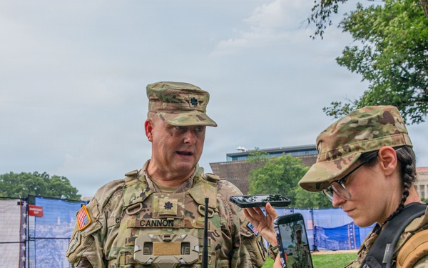 JTF-DC ensures safety during America's 250th Birthday