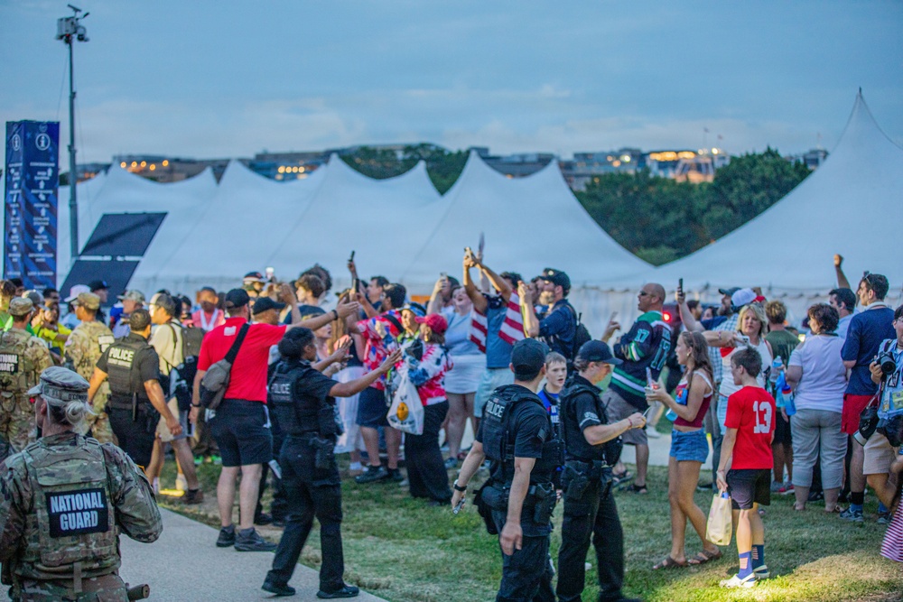 JTF-DC ensures safety during America's 250th Birthday