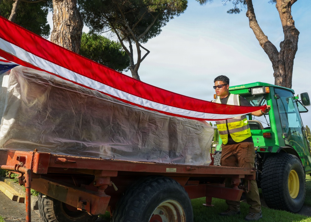 2026 Europe-Mediterranean Disinterment Team Begins Exhumations at the Sicily-Rome American Cemetery