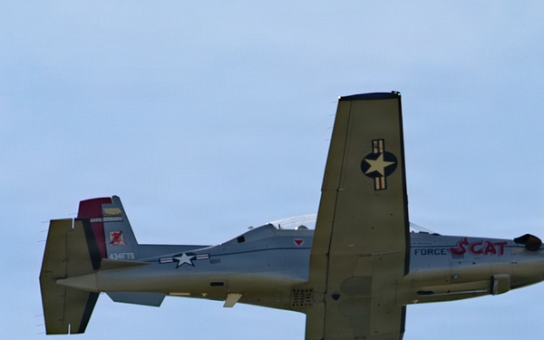 Historic P-51 Mustang launches from Joint Base MDL
