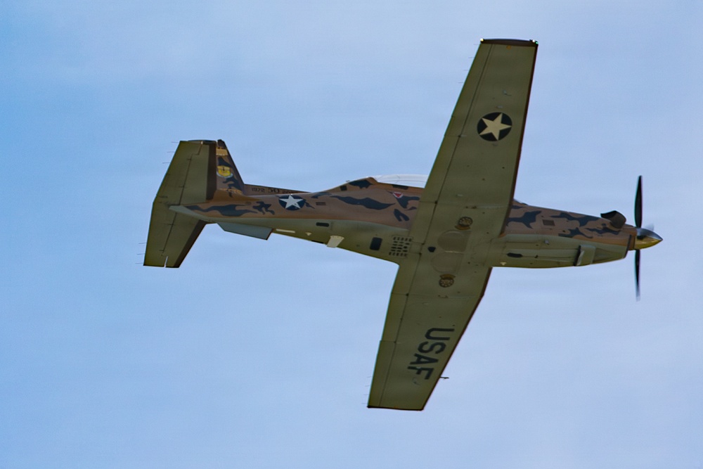 Heritage T-6 Texan prepares for aerial review