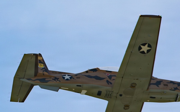 Heritage T-6 Texan prepares for aerial review