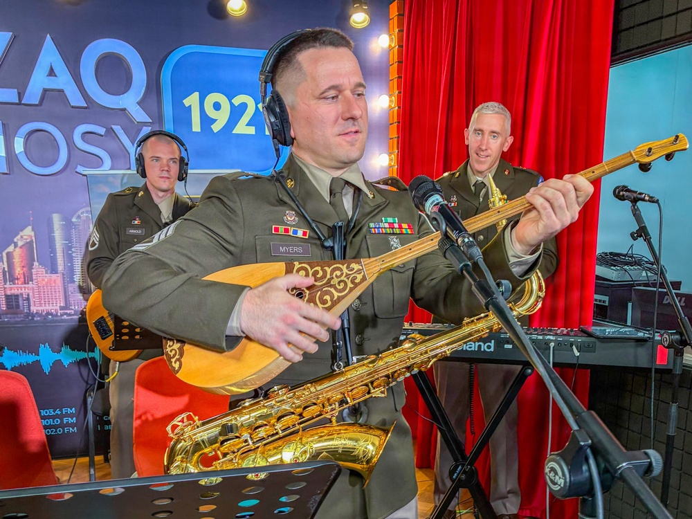 108th AB Performs at Kazmedia Center